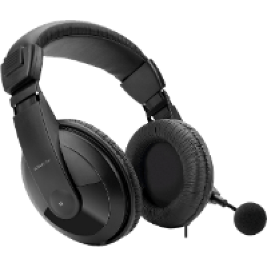 PlayStation 4 TENURI Sztereó headset, fekete