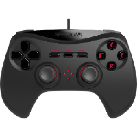 PlayStation 3 STRIKE FX Gamepad, fekete