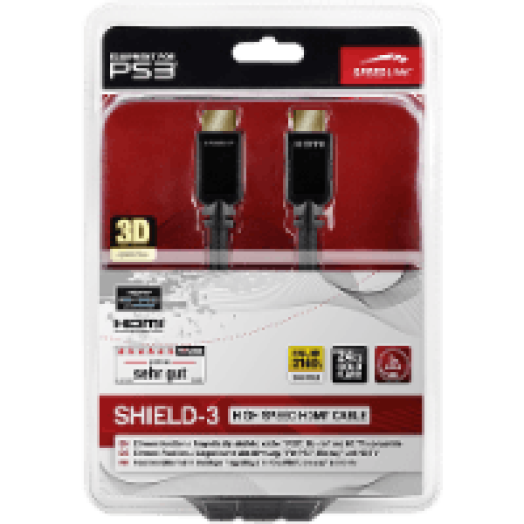 PlayStation 3 SHIELD-3 High Speed HDMI kábel, Ethernet, 3 m