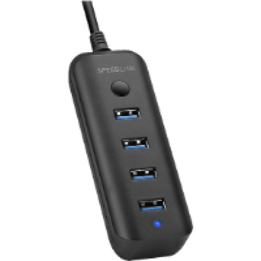 Xbox One FORAX 4 Portos USB Hub, fekete