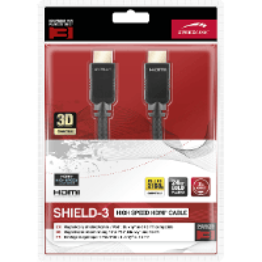 PlayStation 3 SHIELD-3 High Speed HDMI kábel, Ethernet, 2 m