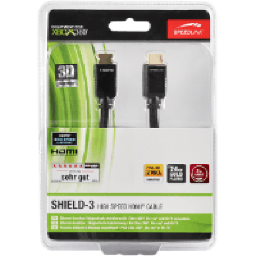 Xbox 360 SHIELD-3 High Speed HDMI kábel, Ethernet, 3m