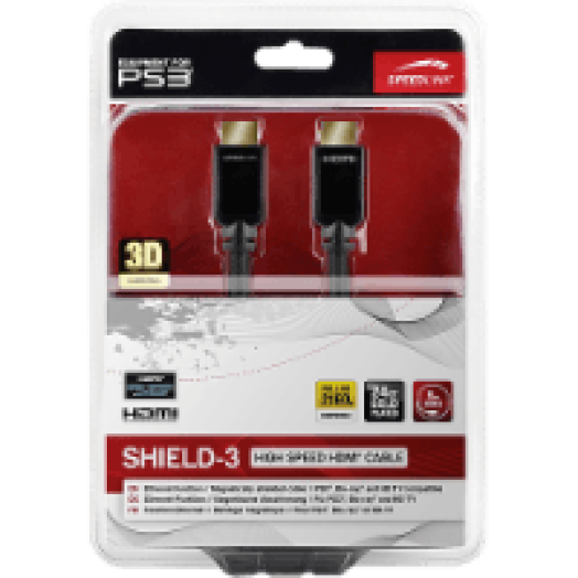 PlayStation 3 SHIELD-3 High Speed HDMI kábel, Ethernet, 5 m