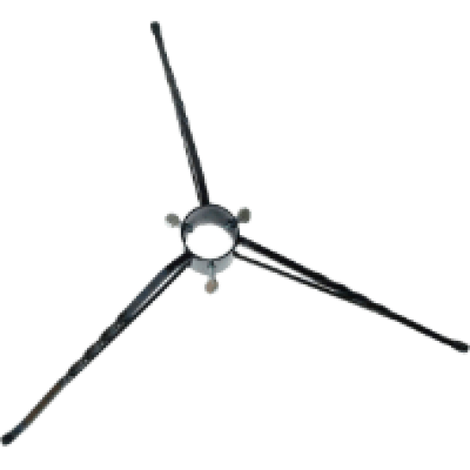 10520 Csavart fenyőtalp, 60 cm
