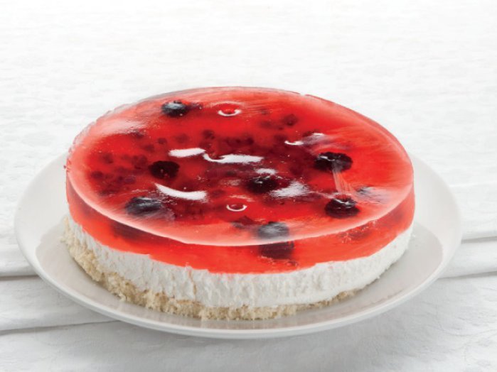 Erdei gyümölcsös joghurttorta
