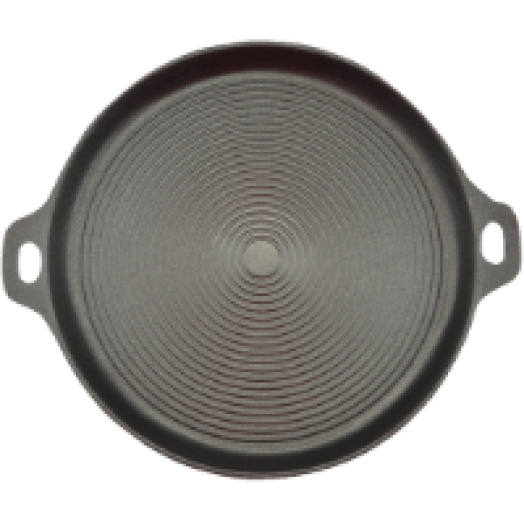 12003 Öntöttvas kerek grill lap, 33 cm
