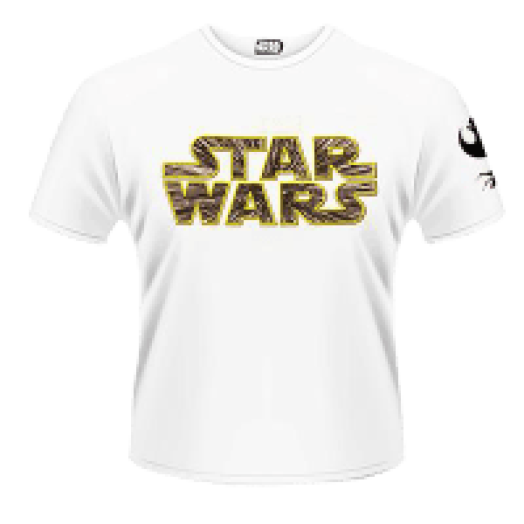 Star Wars The Force Awakens - Hyperspace Logo T-Shirt S