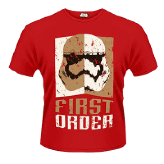 Star Wars The Force Awakens - Stormtrooper First Order T-Shirt S