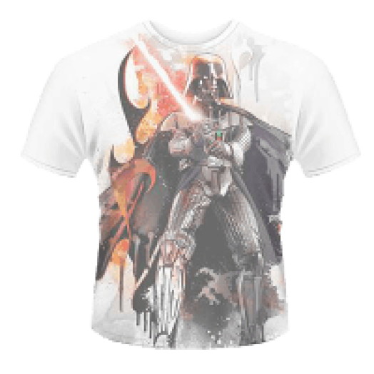 Star Wars - Vader Stencil (Dye Sub) T-Shirt M