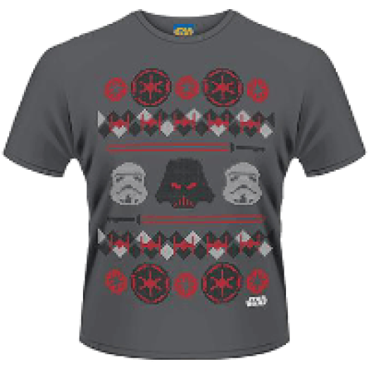 Star Wars - Vader Fair Isle T-Shirt XL