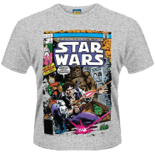 Star Wars - Han and Chewie Poster T-Shirt XL