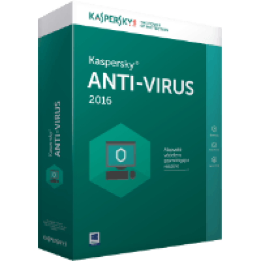 Kaspersky Anti-Virus 2016 (3 felhasználó) PC + 1 ingyenes licensz