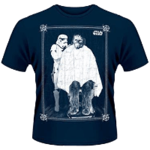 Star Wars - Chewie Haircut T-Shirt XXL