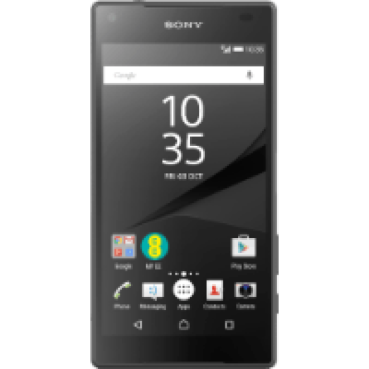 Xperia Z5 Compact (E5823) graphite black kártyafüggetlen okostelefon