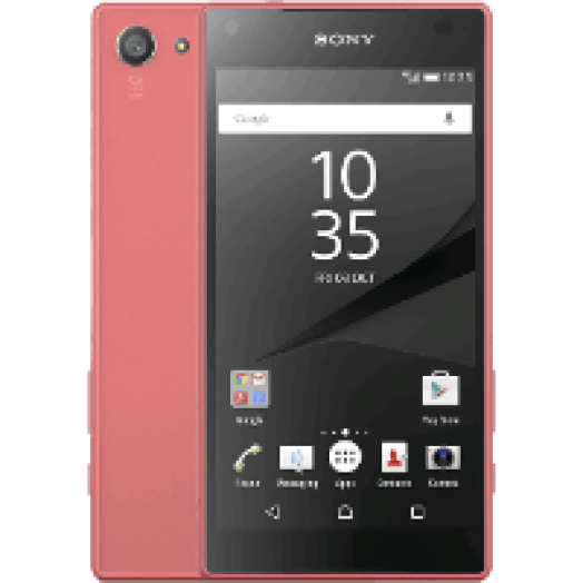Xperia Z5 Compact (E5823) coral kártyafüggetlen okostelefon
