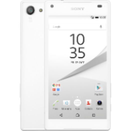 Xperia Z5 Compact (E5823) fehér kártyafüggetlen okostelefon