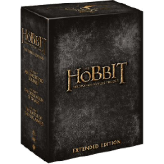 A Hobbit Trilógia (Bővített változatok gyűjteménye) (Limitált változat) DVD