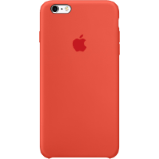 iPhone 6S Plus szilikon tok narancs (MKXQ2)
