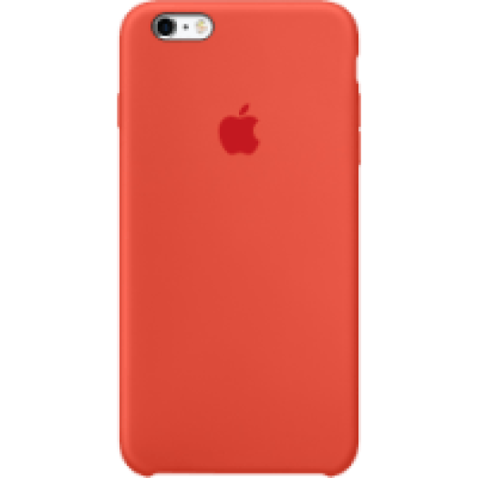 iPhone 6S szilikon tok narancs (MKY62)