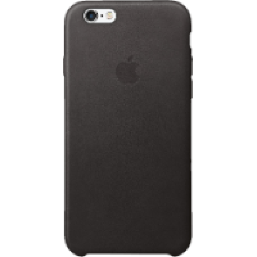 iPhone 6S bőr tok fekete (MKXW2)