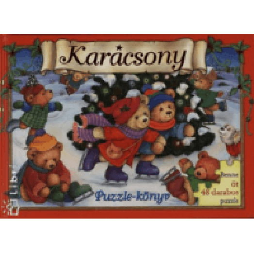 Karácsony puzzle-könyv