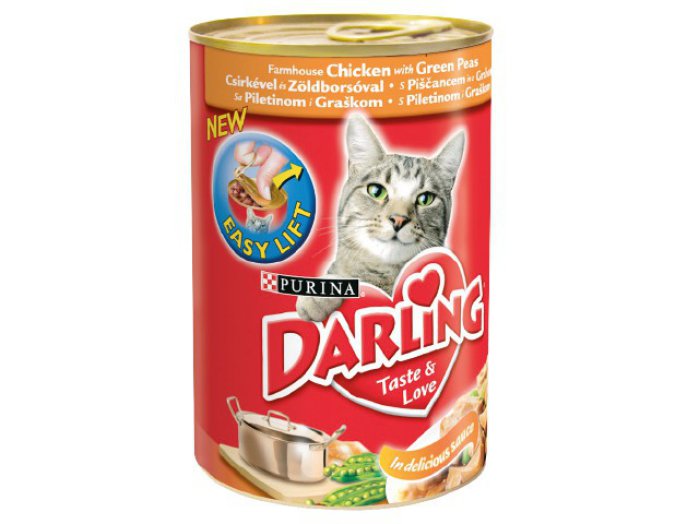 Darling konzerv macskaeledel