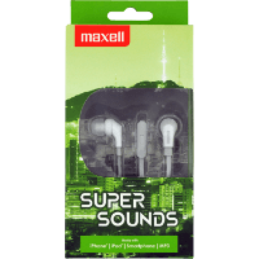 303734.00.CN SUPERSOUND fülhallgató, szürke