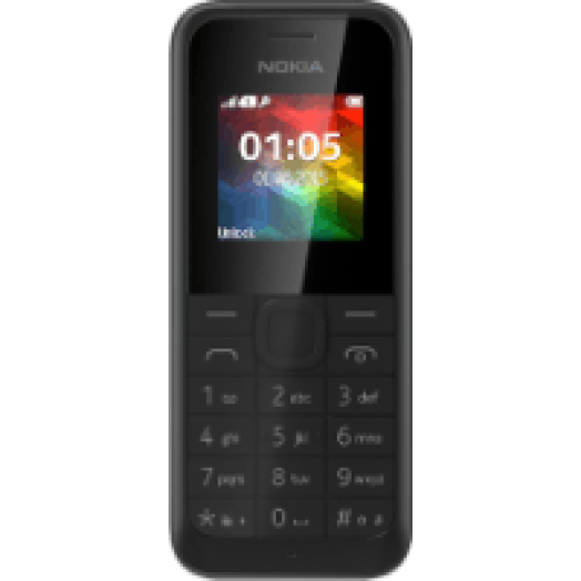 105 SS fekete kártyafüggetlen mobiltelefon