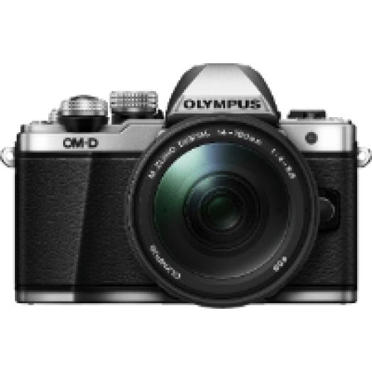 E-M10 Mark II ezüst + EZ-M1415 fekete Kit