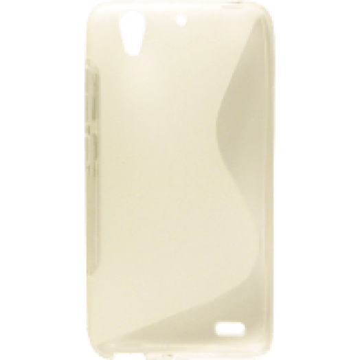 Huawei G620s TPUS szilikon hátlap, átlátszó