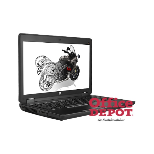 HP ZBook 15 G2 15,6" QHD+/Intel Core i7-4710MQ 2,5GHz/8GB/256GB SSD/NVIDIA Quadro K2100M 2GB/Win8.1 Pro DG Win7 notebook