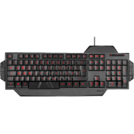 Rapax fekete gaming billentyűzet (SL-6480-BK-HU)