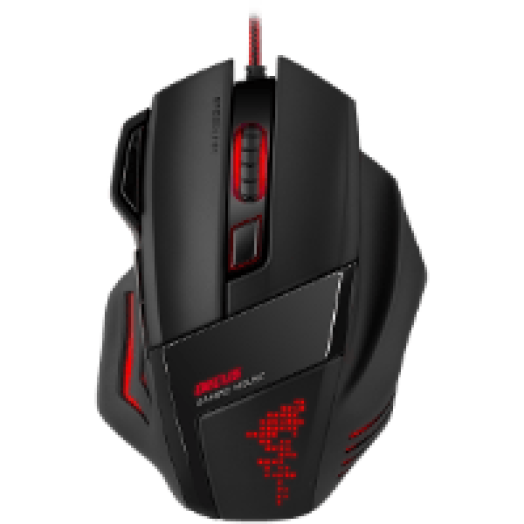 Decus fekete limitált gaming egér (SL-6397-BKBK)