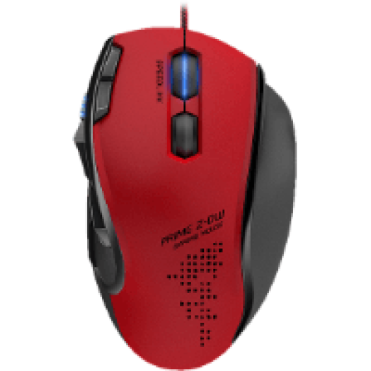Prime Z-DW piros gaming egér (SL-6390-RD)