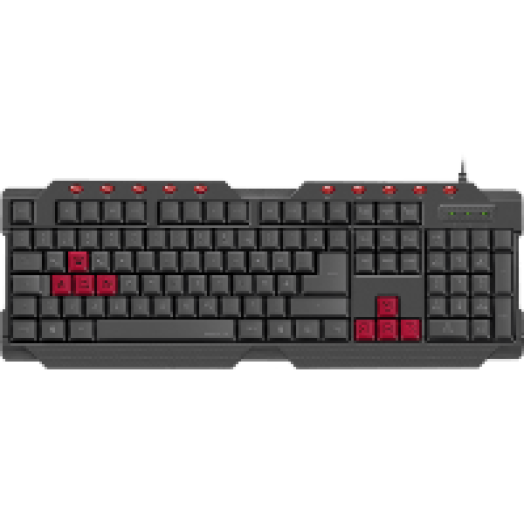 Ferus fekete gaming billentyűzet (SL-670000-BK-HU)