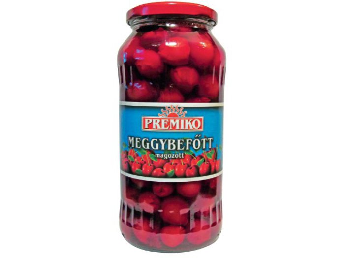 Premiko magozott meggybefőtt