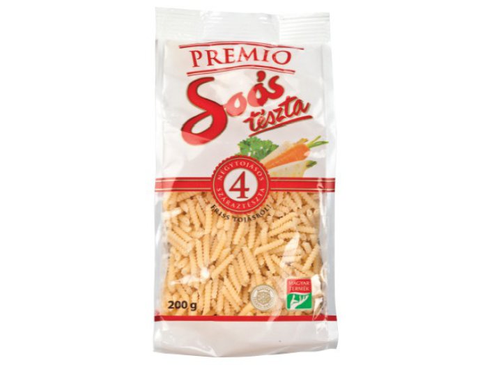 Soós 4 tojásos száraztészta