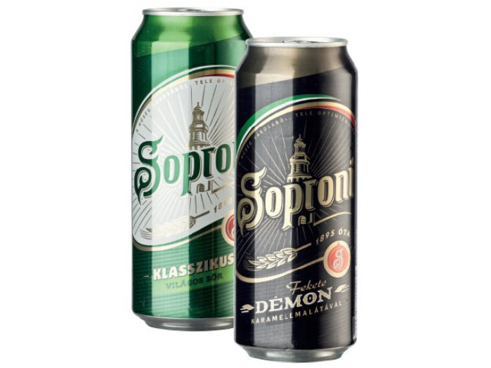 Soproni dobozos sör