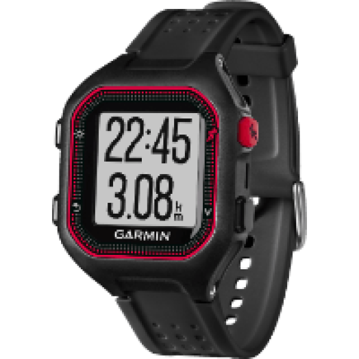 Forerunner 25 fekete/piros okosóra (nagy)