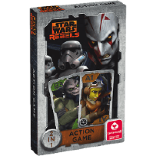 Star Wars: Rebels 2 az 1-ben akció kártya