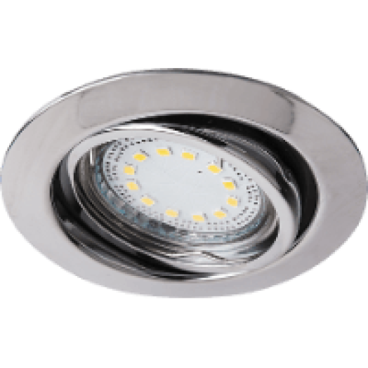 1050 Lite, beépíthető szpot lámpa, GU10 3x MAX 50W, króm