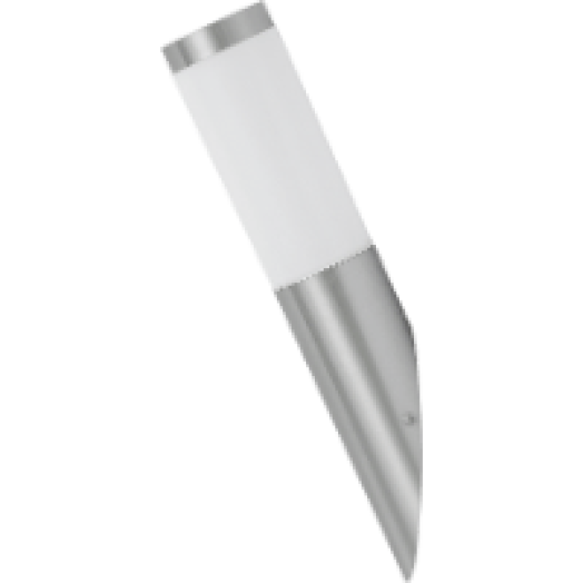 8261 Inox torch, kültéri lámpa, E27 1x MAX 60W, rozsdamentes acél/ fehér