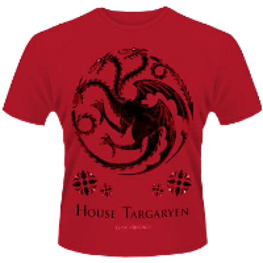 Trónok harca - House of Targaryen T-Shirt XXL