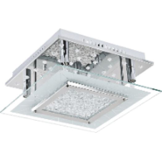 2438 Memphis, mennyezeti lámpa, G9 5x MAX 33WLED 2,65W, króm