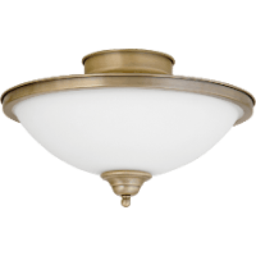 2759 Elisett, mennyezeti lámpa, E14 2x MAX 40W, bronz/ fehér