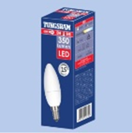 Tungsram LED gyertya izzó 4.5W E14 350lm