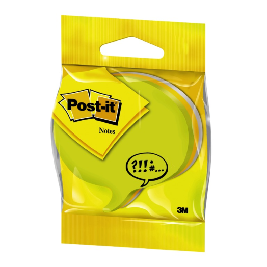 Post-it 2007-SP öntapadó jegyzettömb szövegbuborék