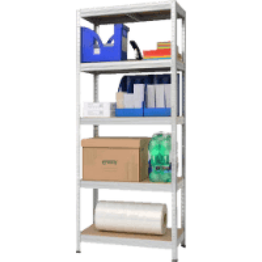 SF2 Nagy teherbírású polc 180x90x45, 275 kg/polc, horganyzott acél