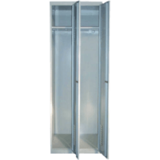 Öltözőszekrény 2 ajtós, 50x60x180, 43 kg