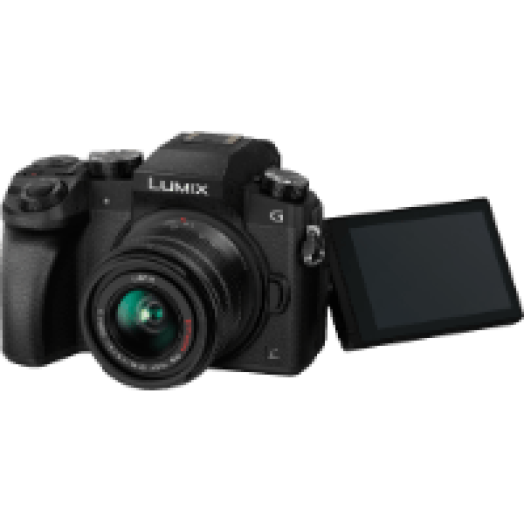 Lumix DMC-G7KEG-K + 14-42 mm Kit fekete